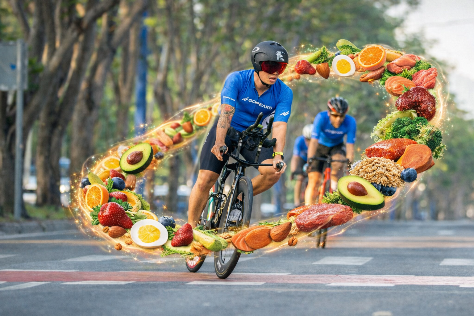 Dinh dưỡng cho vận động viên sức bền: Nguồn năng lượng tự nhiên tối ưu hiệu suất